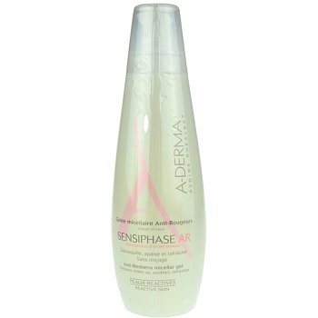 A-Derma Sensiphase AR čisticí gel pro citlivou pleť se sklonem ke zčervenání 400 ml