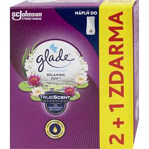 Glade Náplň do sprejového osvěžovače vzduchu One Touch japonská zahrada 3x 10 ml 30 ml