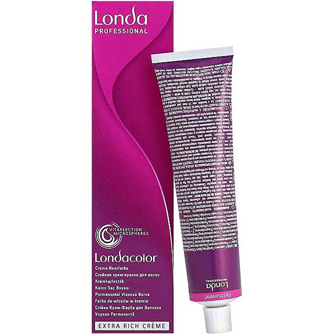 Londa Professional Permanentní krémová barva na vlasy Permanent Color Extra Rich Creme 7/7 Medium Blond Brown 60 ml