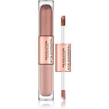 Makeup Revolution Eye Chrome tekuté oční stíny odstín Life 2 x 2,2 ml