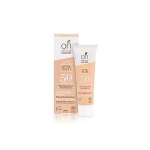 Officina Naturae Opalovací krém na tvář zpevňující SPF 50 bez parfemace 30 ml