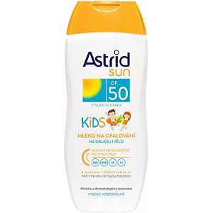 Astrid Sun Kids mléko na opalování OF 50 200 ml