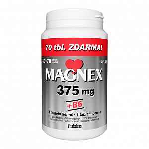 Magnex 375 mg +B6 tbl.250