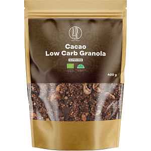 BrainMax Pure® Granola Low Carb, Kakaová, BIO, 400 g
