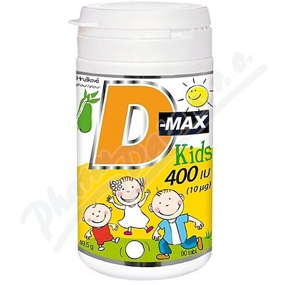 D-Max Kids 400 IU tbl.90