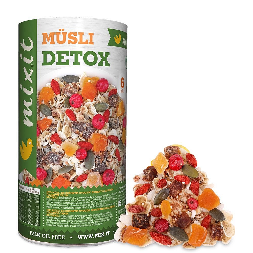 MIXIT Müsli zdravě Detox 600 g