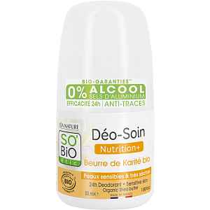 SO’BiO étic Deodorant Nutrition+ s karité BIO roll-on 50 ml