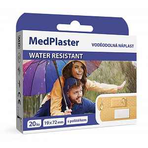 MedPlaster Náplast water resistant 19x72mm 20ks
