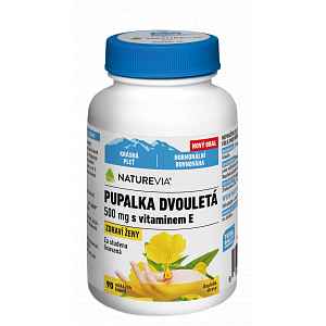 SWISS NATUREVIA Pupalka dvouletá 500 mg + vit E 90 kapslí