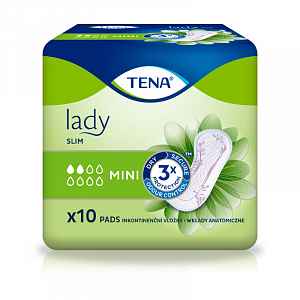 TENA Lady Slim Mini - Inkontinenční vložky (10ks)