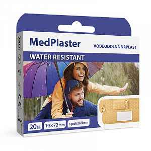 MedPlaster Náplast water resistant 19x72mm 20ks