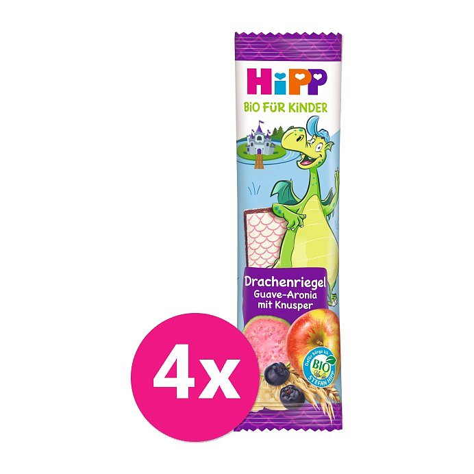 4x HIPP BIO Oplatka Dráček od 3 let, 30 g