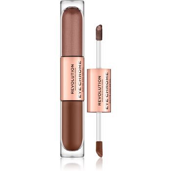 Makeup Revolution Eye Chrome tekuté oční stíny odstín Worship 2 x 2,2 ml