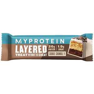 MyProtein Layered protein bar 60 g cookie crumble