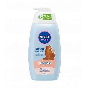 Nivea baby Lehké tělové mléko pumpa 500 ml