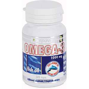 Omega-3 Fish oil 1000mg 30 kapslí