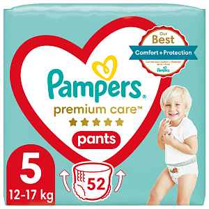 PAMPERS Premium Care Pants Velikost 5, 52 ks