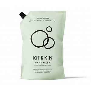 Kit & Kin Mýdlo na ruce Lime & Aloe Vera náplň 1 l