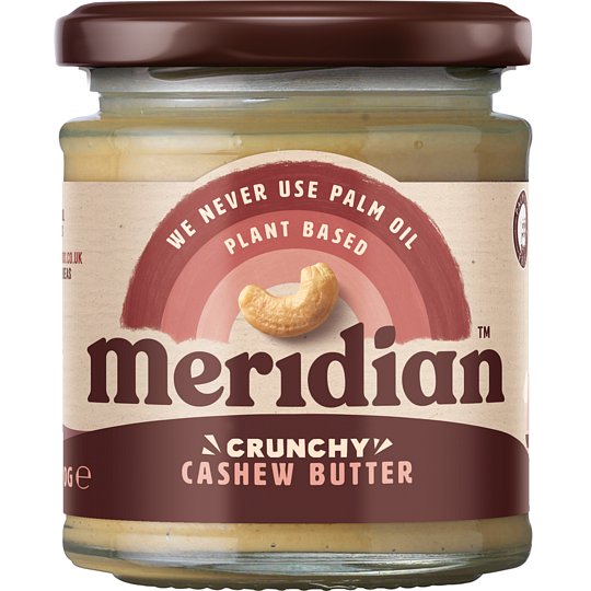 Meridian Kešu máslo křupavé 170g
