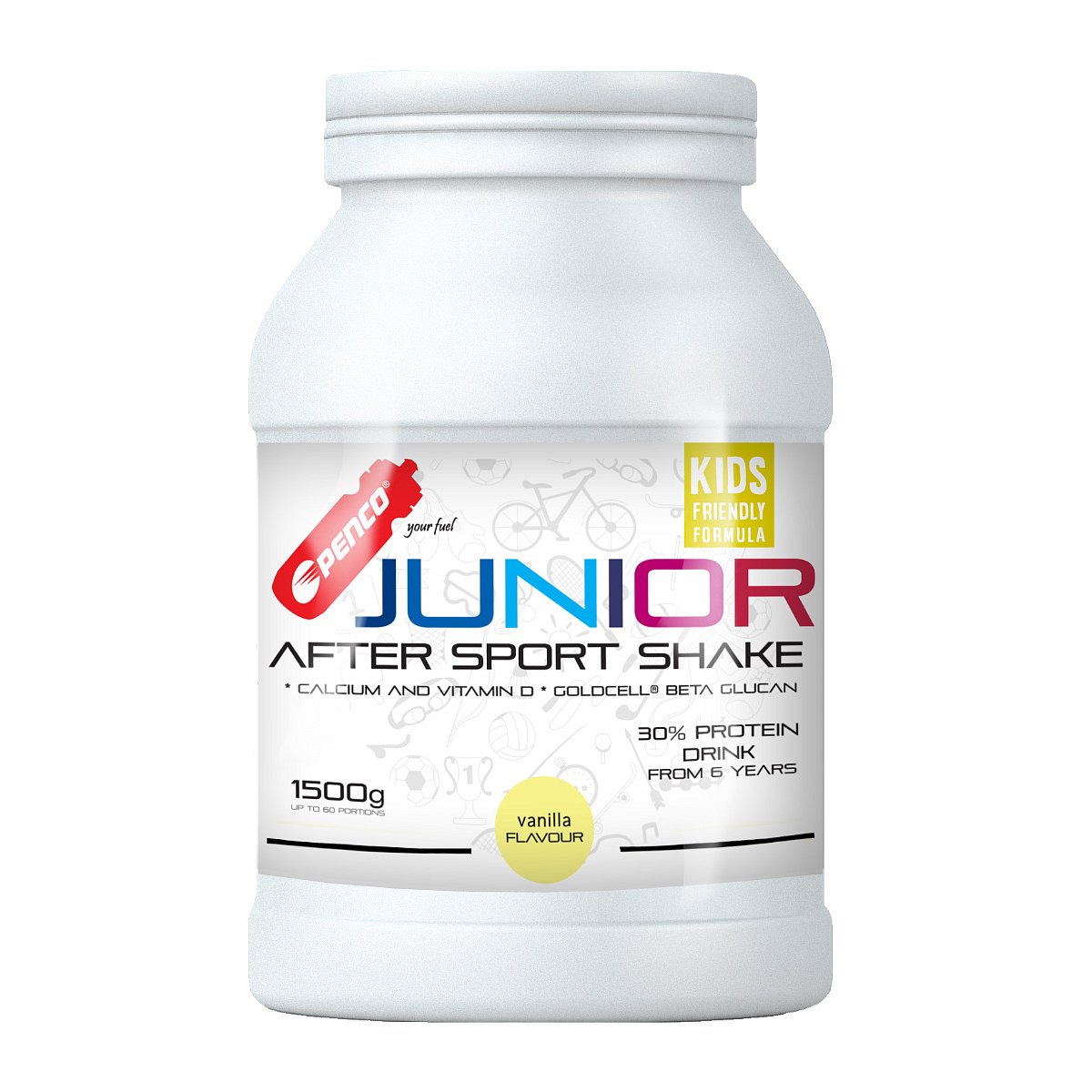 Penco Junior after sport shake 1500 g vanilka