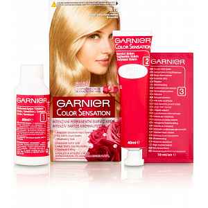 Garnier Color Sensation Intenzivní permanentní barvicí krém velmi světlá blond duhová 9.13
