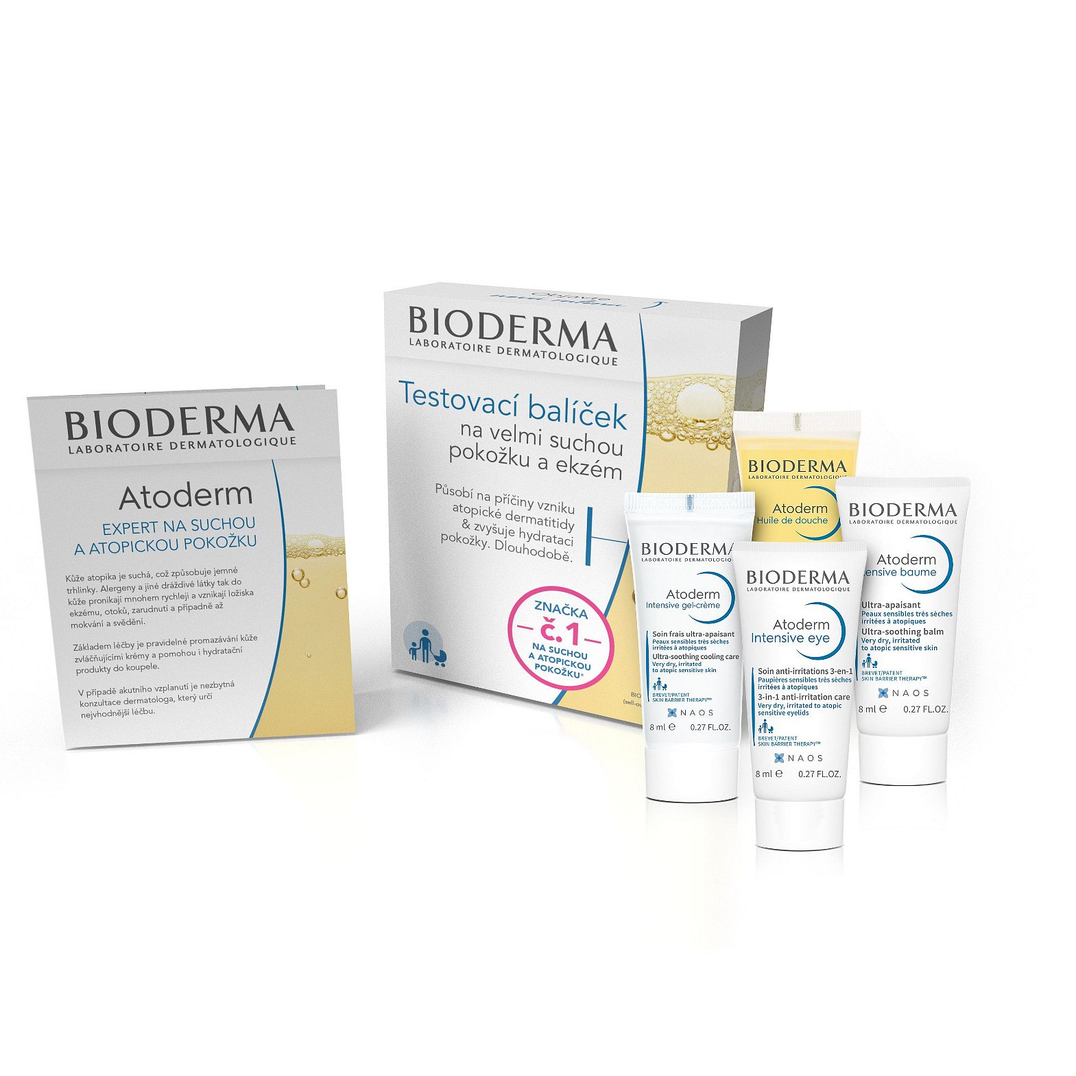 BIODERMA Atoderm testovací balíček