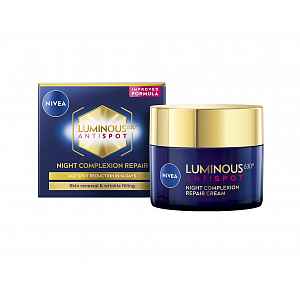 Nivea Luminous noční krém 50 ml