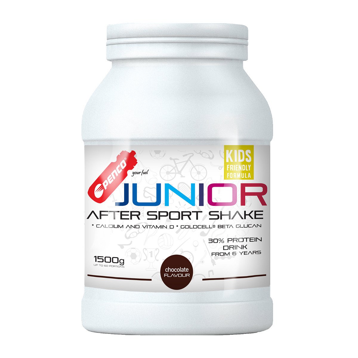 Penco Junior after sport shake 1500 g čokoláda