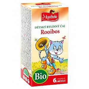 Apotheke BIO Dětský čaj Rooibos pro běžné pití nálevové sáčky 20x1,5 g