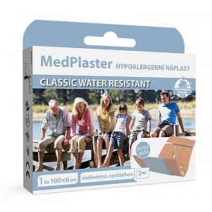 MedPlaster Náplast CLASSIC water resistant 100x6cm