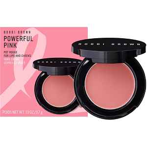 Bobbi Brown Powerful Pink Pot Rouge matná krémová tvářenka odstín Powder Pink 3.7 g