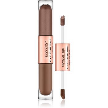 Makeup Revolution Eye Chrome tekuté oční stíny odstín Dream 2 x 2,2 ml