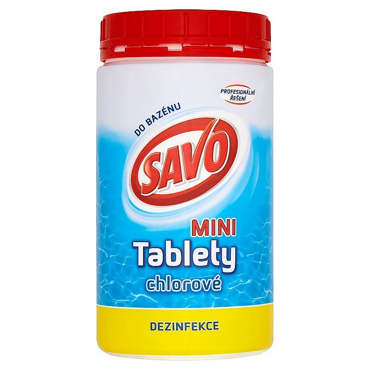 Savo chlorové tablety mini 0,9 kg