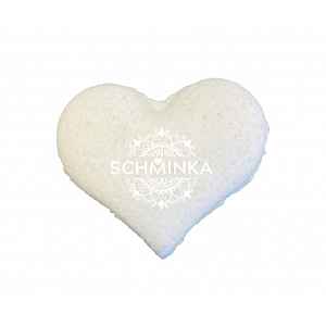 Schminka Šumivé máslové srdíčko do koupele Jasmín 45 g