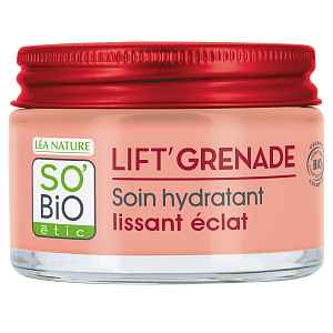SO’BiO étic Lift'Grenade Rozjasňující denní krém proti vráskám BIO 50 ml