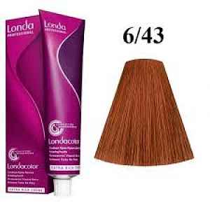 Londa Professional Permanentní krémová barva na vlasy Permanent Color Extra Rich Creme 6/43 Dark Blond Copper Gold 60 ml