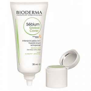 BIODERMA Sébium Global Cover – krém a korektor na akné 30ml