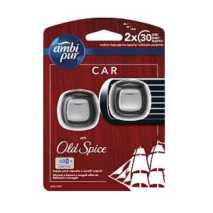 Ambi Pur Car Jaguar Old Spice osvěžovač vzduchu do auta 2x2 ml