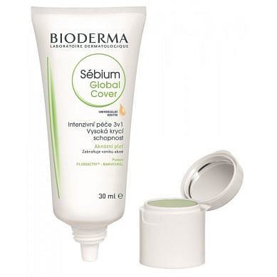 BIODERMA Sébium Global Cover – krém a korektor na akné 30ml