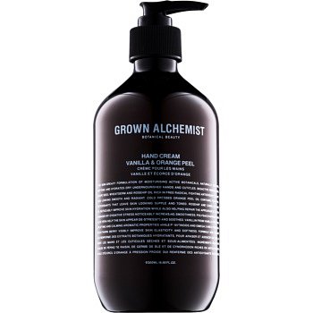 Grown Alchemist Hand & Body krém na ruce Vanilla & Orange Peel 500 ml