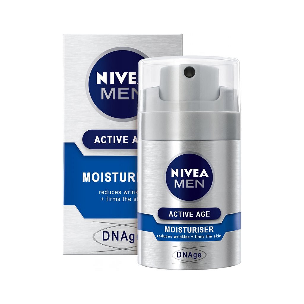 Nivea Visage DNAge, omlazující pleťový krém pro muže 50 ml