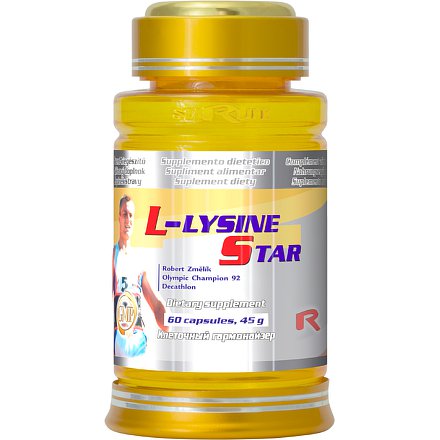 STARLIFE L-LYSINE STAR 60 cps