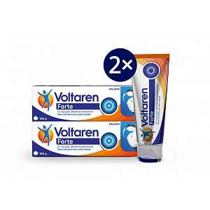 Voltaren Forte 20 mg/g gel proti bolesti 100g - balení 2 ks