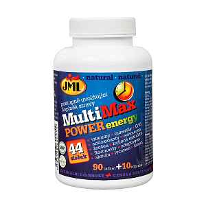 JML MultiMax Power Energy tablety 100 x 44 slož.vitamín