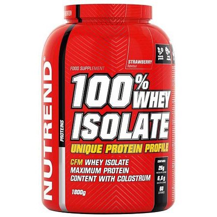 100% WHEY ISOLATE 1800 g jahoda