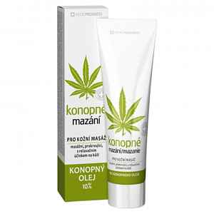 Konopné mazání 10% 100ml