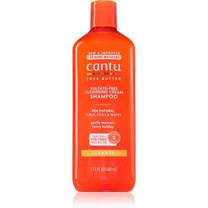CANTU Shea Butter Shampoo hydratační šampon pro vlnité a kudrnaté vlasy 400 ml