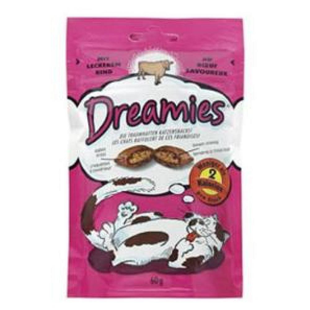 Dreamies kočka pochoutka s hovězím 60 g