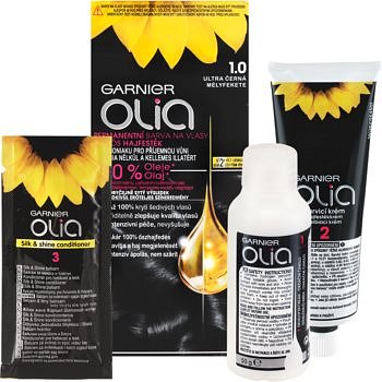 Garnier Olia barva na vlasy odstín 1.0 Deep Black