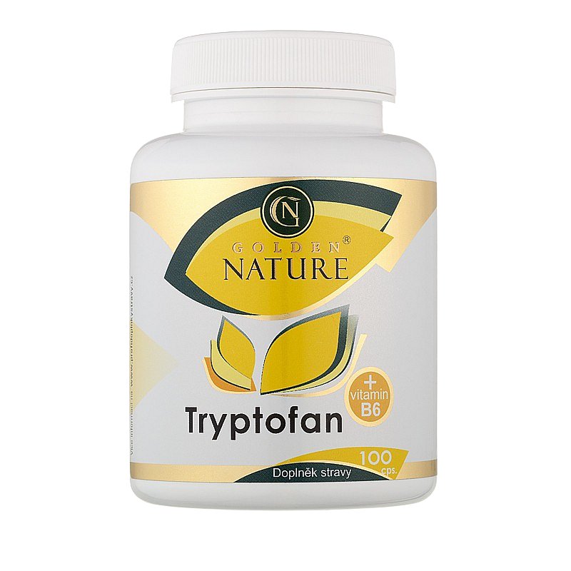 Golden Nature Tryptofan+B6 100 kapslí
